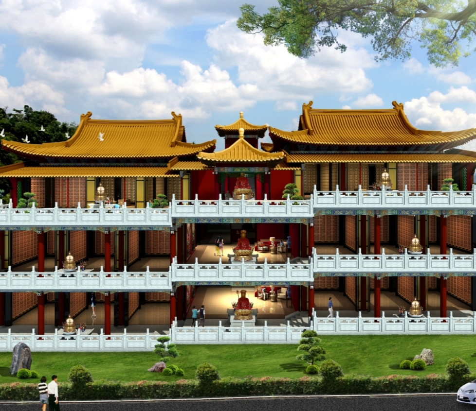 槟城骨灰塔与墓地对比