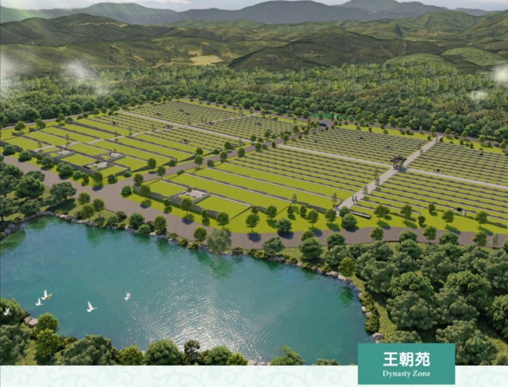 槟城骨灰塔与墓地对比